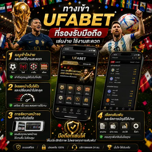 ทางเข้า UFABET ที่รองรับมือถือ เล่นง่าย
