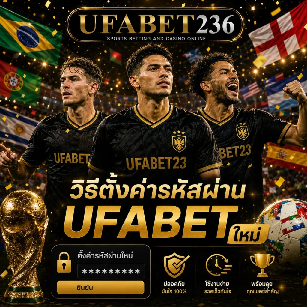 วิธีตั้งค่ารหัสผ่าน UFABET ใหม่