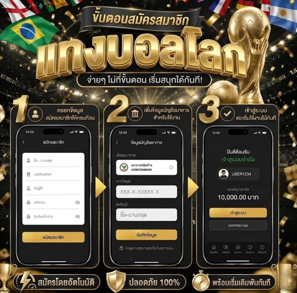 วิธีสมัครแทงบอลโลกUFA