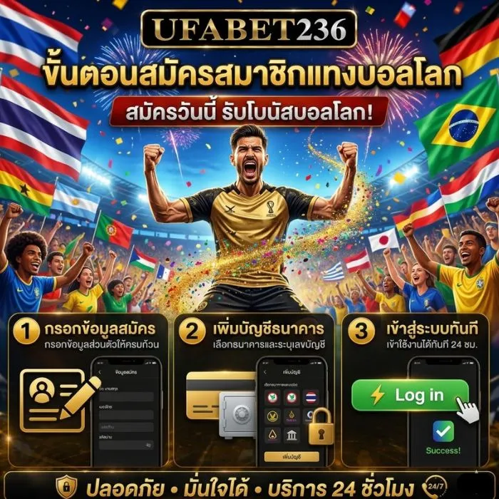 สมัครสมาชิกUFABET